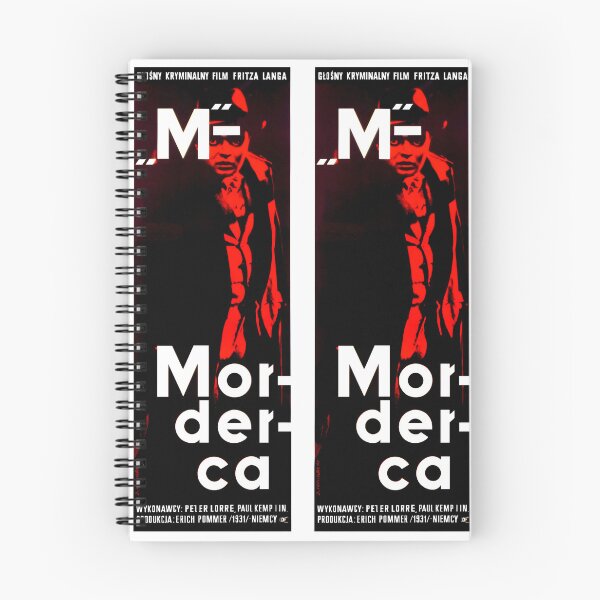 Item preview, Fritz Lang's "M" Movie Poster 1931 Polish Version  designed and sold by ArchimedesPrime.