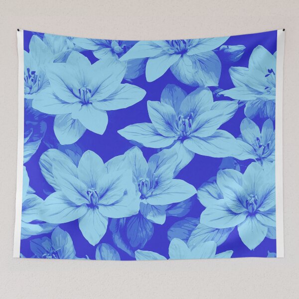Item preview, Blue Flowers designed and sold by corexxo.