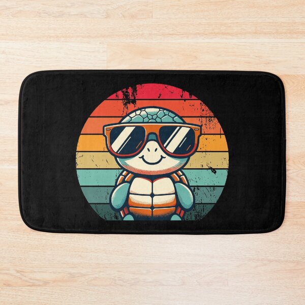 Item preview, Retro Turtle in Sunglasses BBQ Pool Party Funny Turtle designed and sold by KsuAnn.