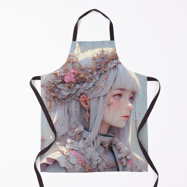 Item preview, Opulent Regal Pastel Baroque Anime Girl designed and sold by bubblegoth.