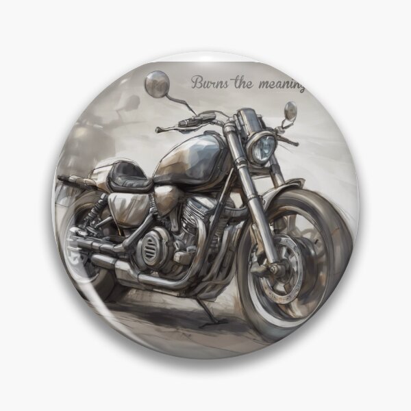 Item preview, motorcycle chopper harley art draw  designed and sold by ProzixART.