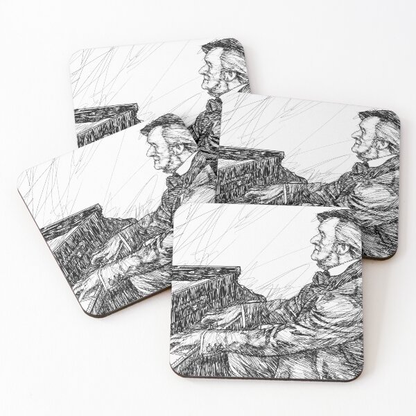 Item preview, RICHARD WAGNER ink portrait .1 designed and sold by lautir.