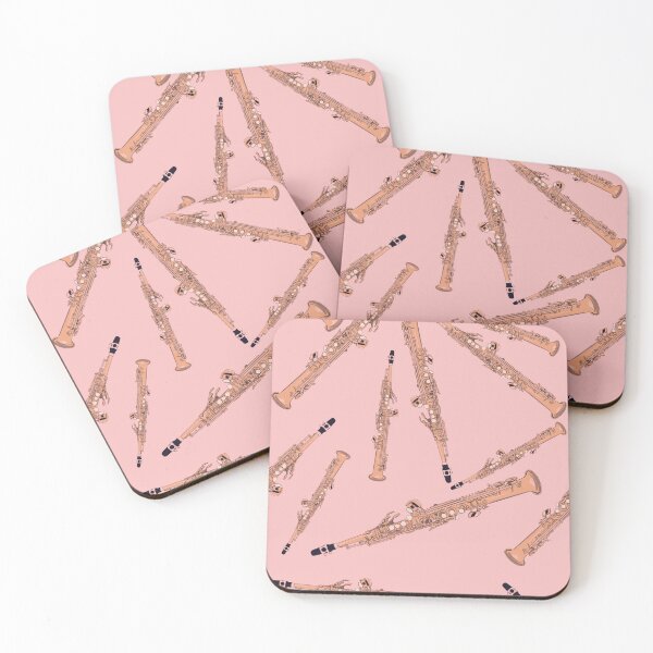 Item preview, Soprano Sax Pattern (pink) designed and sold by jasmijndeklerk.
