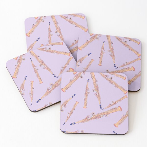 Item preview, Soprano Sax Pattern (purple) designed and sold by jasmijndeklerk.