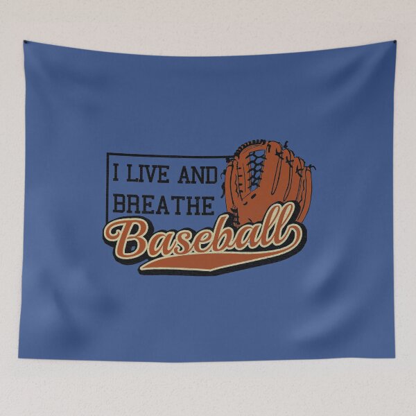 Artikelvorschau, Vintage Baseball - Ich lebe und atme Baseball - Baseballspieler entworfen und verkauft von brindled.