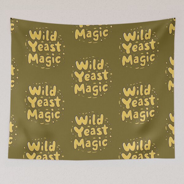 Item preview, Wild Yeast Magic Fermentation Bread Enthusiast Baking Lover Baker designed and sold by KLArtzStore.