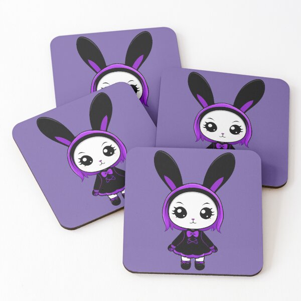 Item preview, Cute Goth Easter Bunny Girl designed and sold by MadnessEnvelope.
