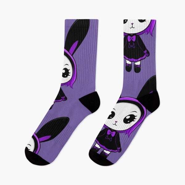 Item preview, Cute Goth Easter Bunny Girl designed and sold by MadnessEnvelope.