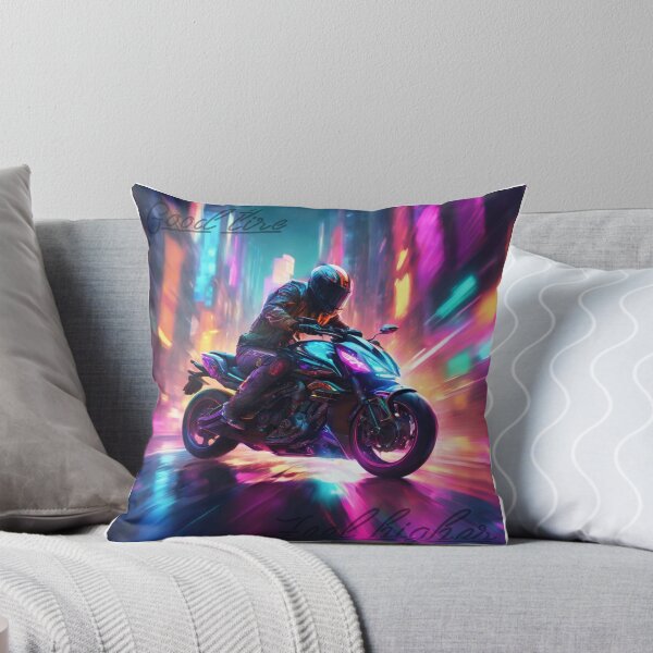 Item preview, Motorcycle kawasaki city night  designed and sold by ProzixART.