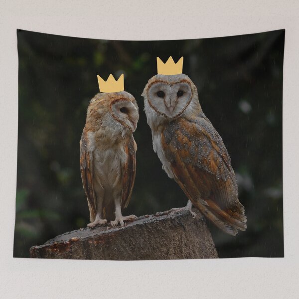 Item preview, Barn owl royalty designed and sold by snowyowls.