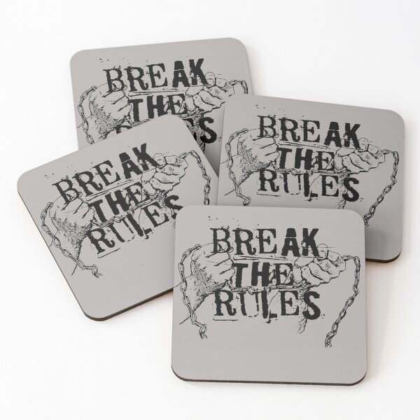 Item preview, Break The Rules designed and sold by artimplementer.
