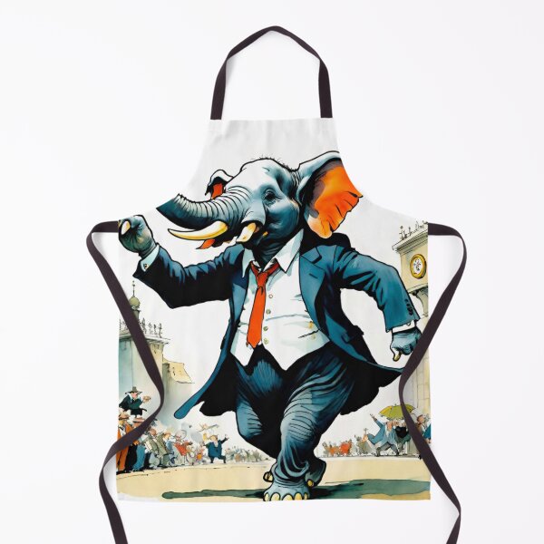 Item preview, Pachyderm’s Dance: Elephant Enchants 1900s Aristocracy designed and sold by GrizzlyCollective.