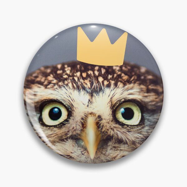 Item preview, Baby owl prince designed and sold by snowyowls.