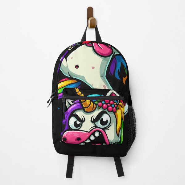 Item preview, NAUGHTY UNICORN STICKING OUT TONGUE AND SHOWING STINKING FINGER designed and sold by Artisticas.