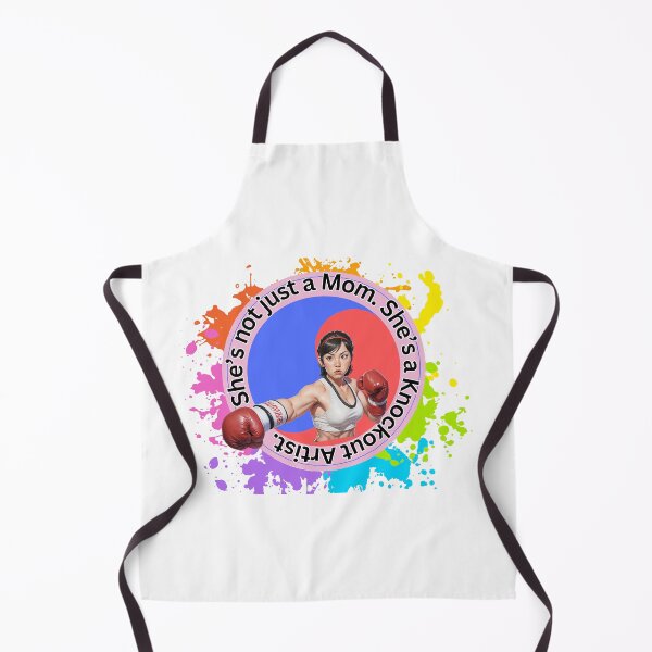 Item preview, Boxing Mom. She's not just a Mom. She's Knockout Artist. Gift for Mother day. designed and sold by RoseAIArtRhythm.