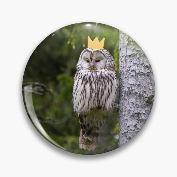 Item preview, Ural owl queen designed and sold by snowyowls.