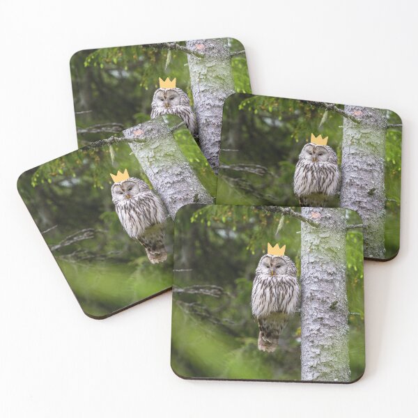 Item preview, Ural owl queen designed and sold by snowyowls.