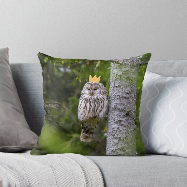 Item preview, Ural owl queen designed and sold by snowyowls.