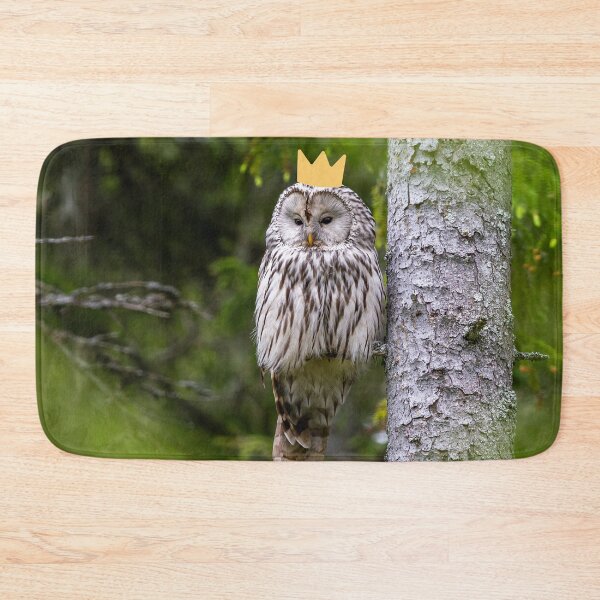 Item preview, Ural owl queen designed and sold by snowyowls.
