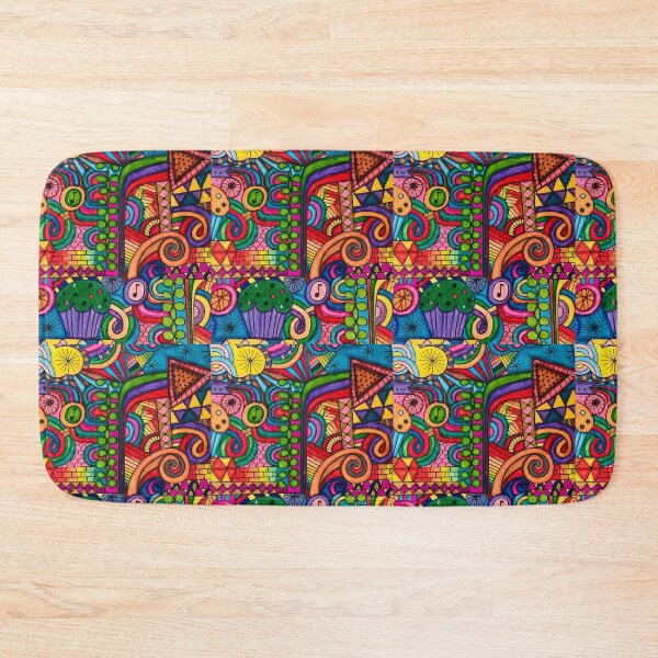 Item preview, Fun Doodle Pattern  designed and sold by TheKraftyCorner.