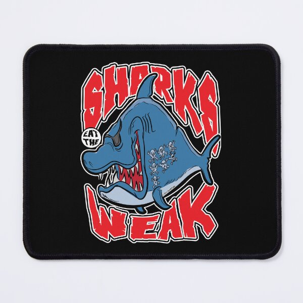 Item preview, Pirate Shark eat the weak designed and sold by eShirtLabs.