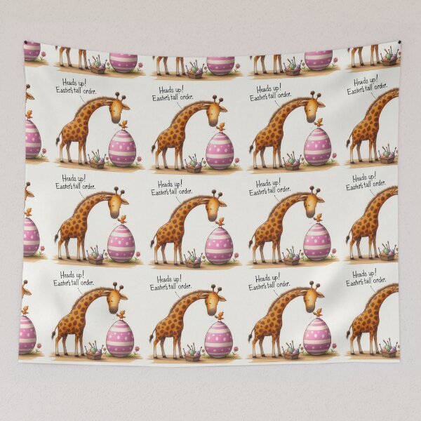 Item preview, Heads up! Easter's tall order. designed and sold by FreeSpiritArt4U.