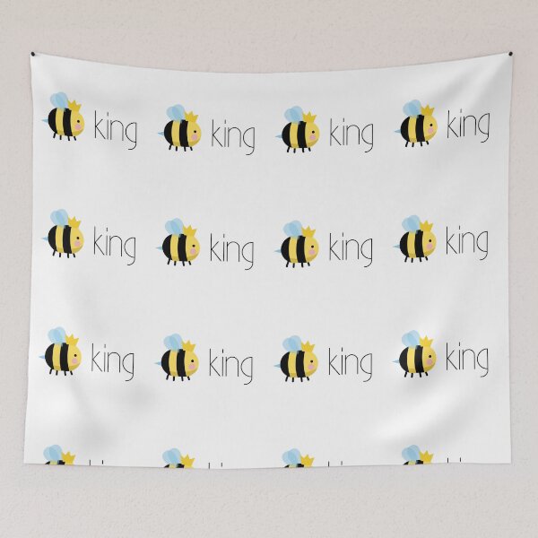 Item preview, Nice bee, Happy bee drawing, Be king designed and sold by MiaArtLovers.