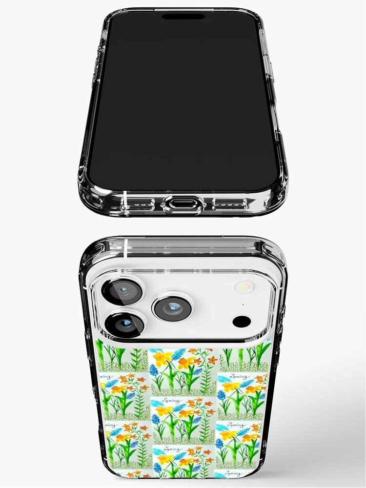 Thumbnail 3 of 5, iPhone Case, Hello Spring designed and sold by GeinaB.