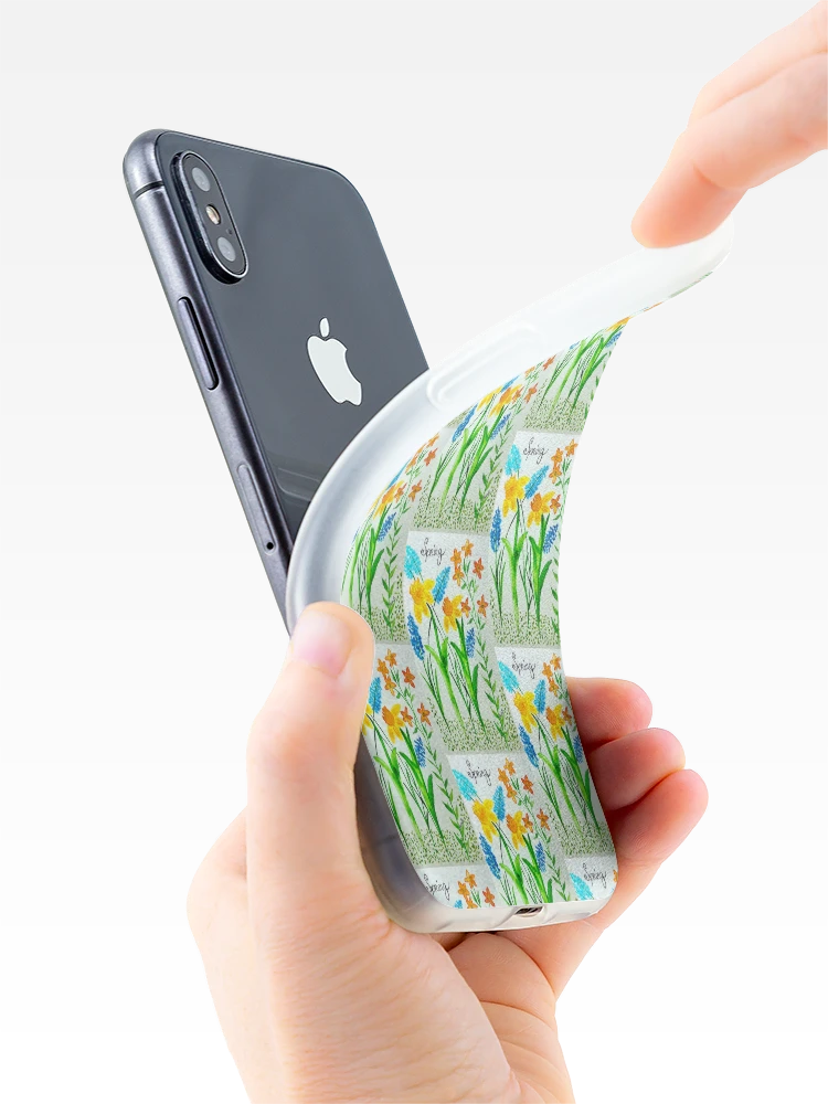 Thumbnail 4 of 5, iPhone Case, Hello Spring designed and sold by GeinaB.