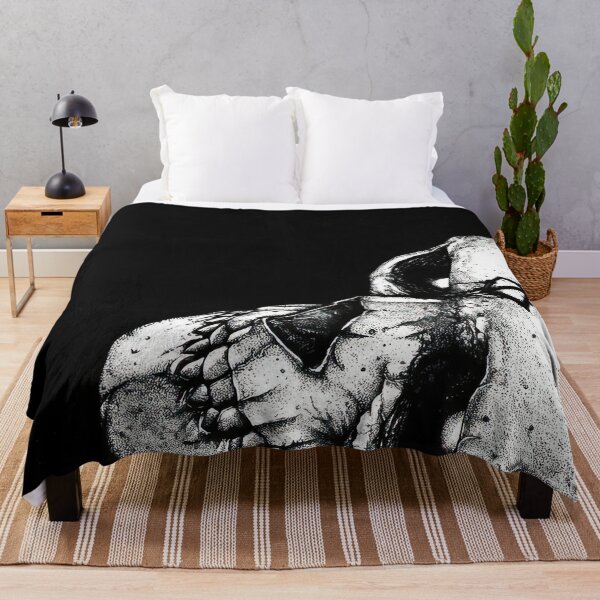 Item preview, Black & White Horror Skull designed and sold by momosstyle.