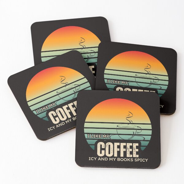 Item preview, I Like My Coffee Icy And My Books Spicy designed and sold by ZIZZO 22.