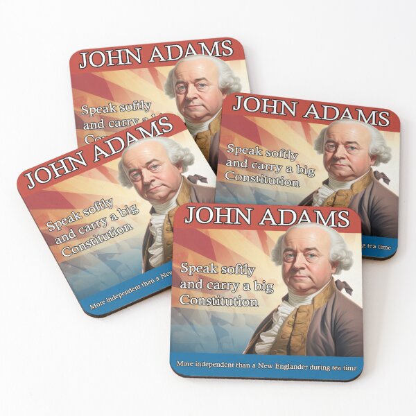Item preview, John Adams Electoral Poster designed and sold by Static-Panda.