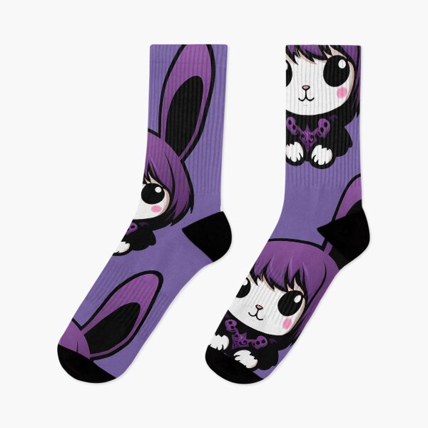 Item preview, Purple Bunny Goth Girl designed and sold by MadnessEnvelope.