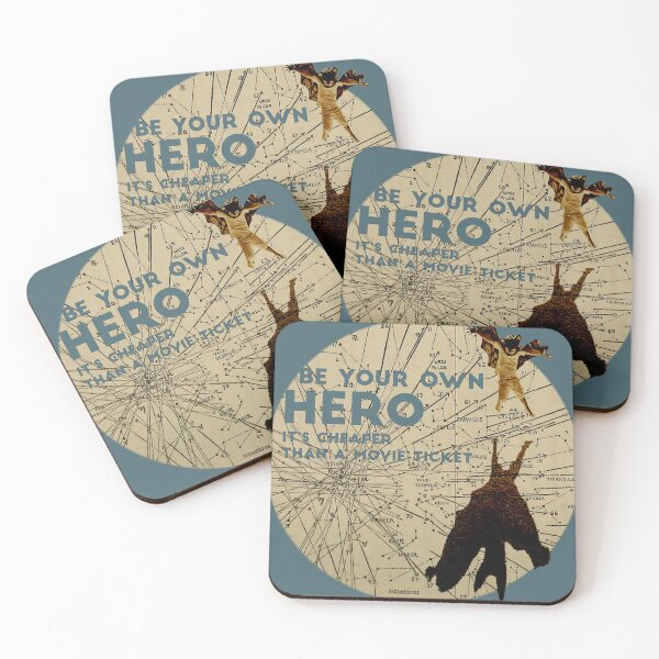 Item preview, BE YOUR OWN HERO designed and sold by Dagagi.