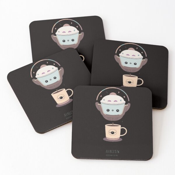 Item preview, Lindo y divertido café ovni del espacio exterior. designed and sold by Angel Marsan.