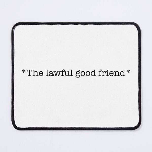 Item preview, The lawful good friend (Typewriter) designed and sold by iamshynaa.