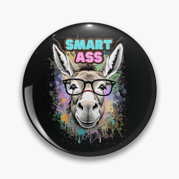 Item preview, Funny Smart Ass Donkey Glasses designed and sold by Paula Helit.