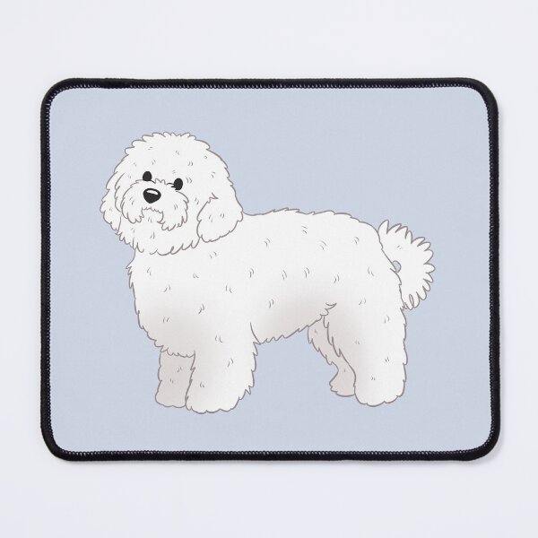 Item preview, Cute Bolognese dog art designed and sold by Yaragold.