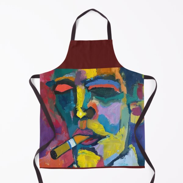 Item preview, Colorful Contemplation- Exploring Bauhaus Influence in the Man's Cigar Reverie designed and sold by OlfactoART Studio.