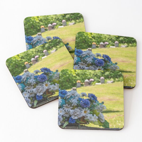 Item preview, Memorial Flowers in a Cemetery designed and sold by jrtwynam.