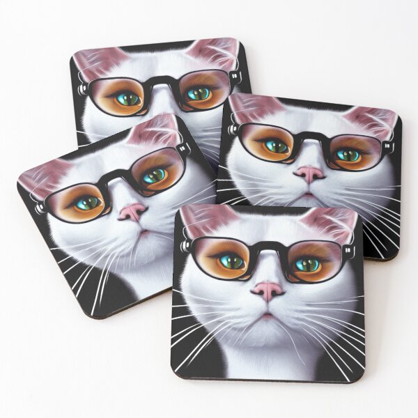 Item preview, Cat with sunglasses  designed and sold by Stay-Pawsitive.