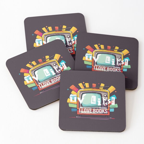 Item preview, TV lies!, I love books designed and sold by Cerulean-Shop.