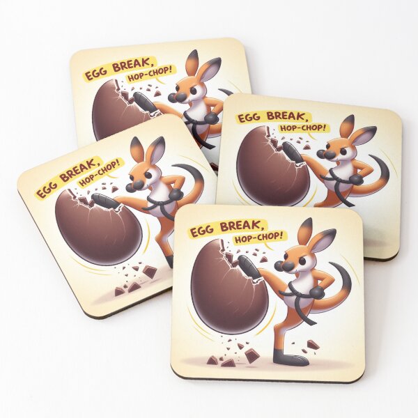 Item preview, Egg Break, Hop-Chop! designed and sold by FreeSpiritArt4U.