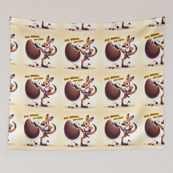 Item preview, Egg Break, Hop-Chop! designed and sold by FreeSpiritArt4U.