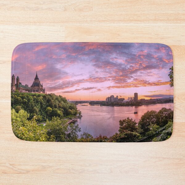 Item preview, Canadian Parliament Over Ottawa River at Sunset designed and sold by jrtwynam.