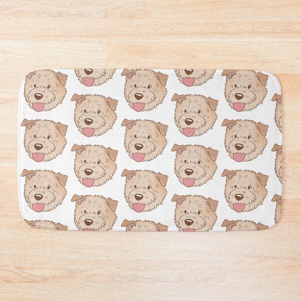 Item preview, Glen of imaal terrier face designed and sold by Yaragold.