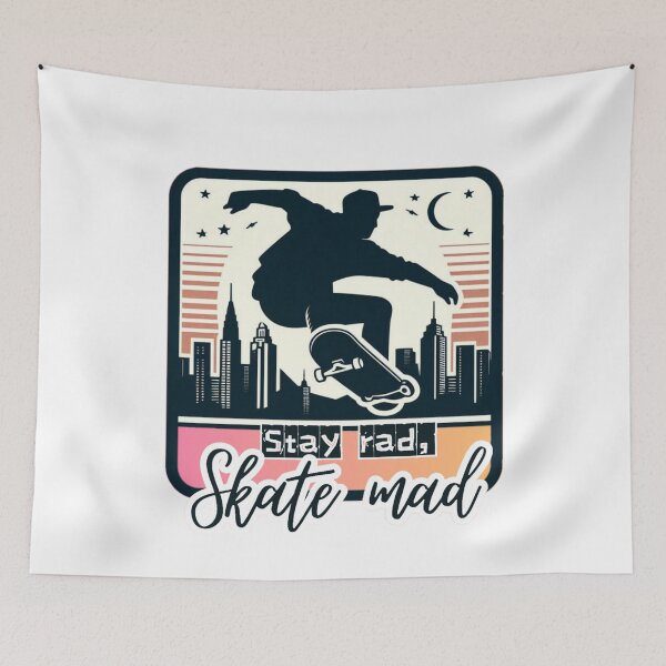 Item preview, Stay rad, Skate mad designed and sold by DShirtRepublic.