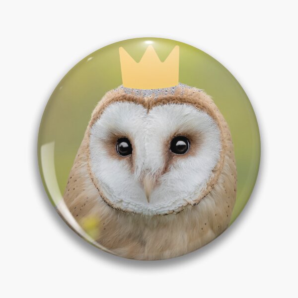 Item preview, Barn owl queen designed and sold by snowyowls.