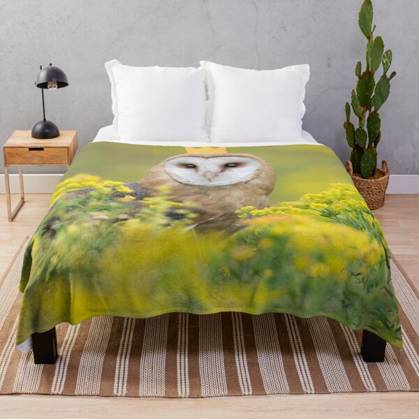 Item preview, Barn owl queen designed and sold by snowyowls.