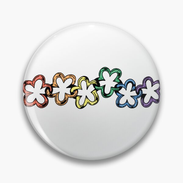 Item preview, Rainbow Daisy Chain | Brights | Pride designed and sold by rassroft.